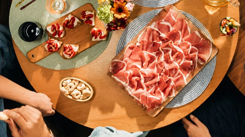 Anteprima di Consorzio del prosciutto di parma
